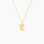 Pendentif Herman Chat Or Jaune - Pendentifs Femme | Histoire d&rsquo;Or