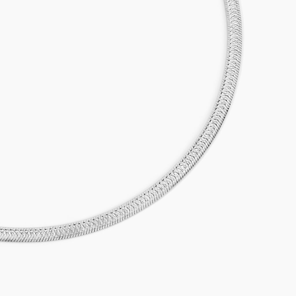 Collier Argent Blanc Alayna - Chaines Femme | Histoire d’Or