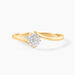 Bague Kimberleigh Or Jaune Diamant - Bagues solitaires Femme | Histoire d’Or