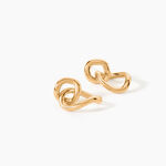 Boucles D'Oreilles Pendantes Elanna Plaqu&eacute; Or Jaune - Boucles d'oreilles fantaisie Femme | Histoire d&rsquo;Or