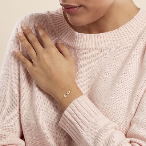 Bracelet Klothilda Or Jaune Oxyde De Zirconium - Bracelets Femme | Histoire d’Or