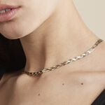 Collier Elae Argent Tricolore - Chaines Femme | Histoire d&rsquo;Or