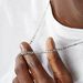 Collier Vivian Argent Blanc - Chaines Homme | Histoire d’Or