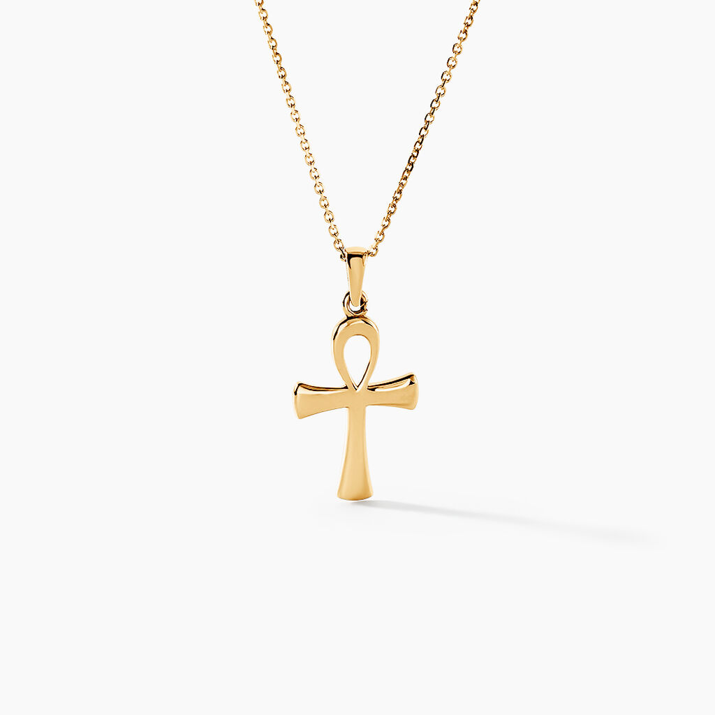 Pendentif Rubena Or Jaune - Pendentifs Baptême Famille | Histoire d’Or