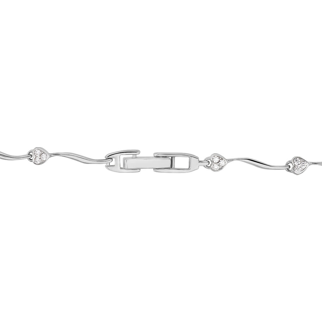 Bracelet Coliane Argent Blanc Oxyde De Zirconium - Bracelets Femme | Histoire d&rsquo;Or