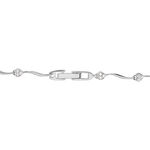 Bracelet Coliane Argent Blanc Oxyde De Zirconium - Bracelets Femme | Histoire d&rsquo;Or