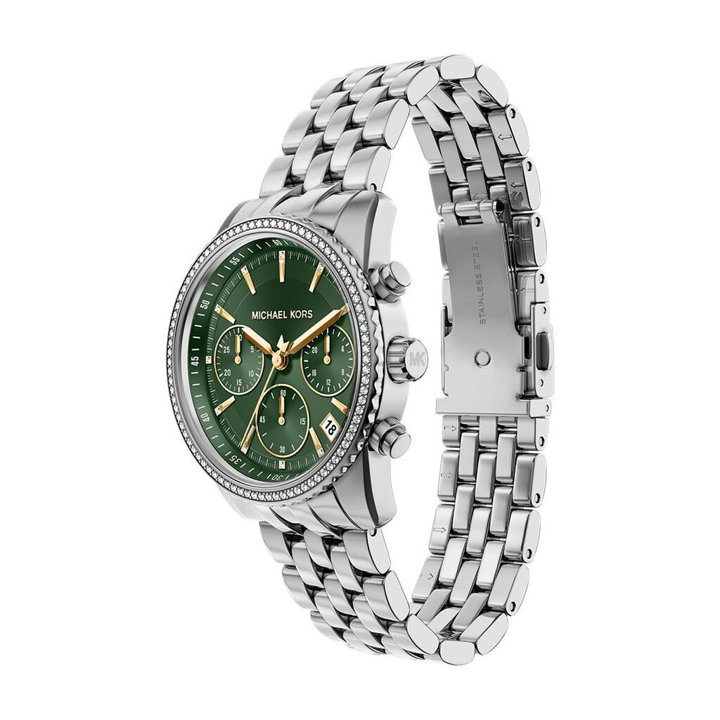 Montre Michael Kors Mini Bryant Vert - Montres Femme | Histoire d&rsquo;Or