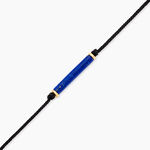 Bracelet Irving Or Jaune Lapis Lazuli - Bracelets cordon Unisex | Histoire d&rsquo;Or