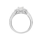 Bague Marie-felix Argent Blanc Oxyde De Zirconium - Bagues solitaires Femme | Histoire d&rsquo;Or