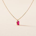 Collier Ovale Or Jaune Rubis - Colliers Femme | Histoire d&rsquo;Or