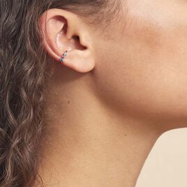 Bague D'oreille Unitaire Grishilde Plaque Or Oxyde De Zirconium - Boucles d'oreilles fantaisie Femme | Histoire d’Or