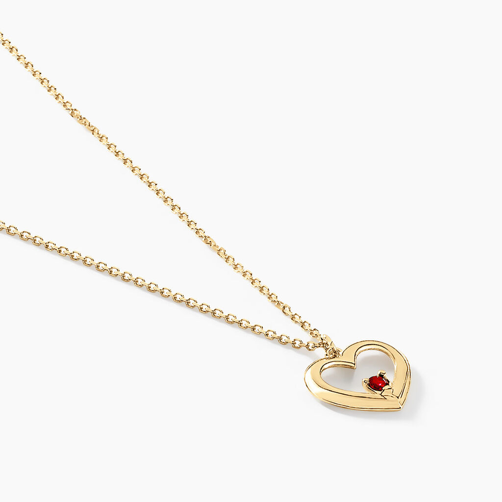 Collier Martella Or Jaune Rubis