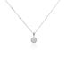 Collier Pascalin Argent Blanc Oxyde De Zirconium - Colliers fantaisie Femme | Histoire d’Or