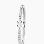 Bague Solitaire Hemera Or Blanc Diamant - Bagues solitaires Femme | Histoire d&rsquo;Or