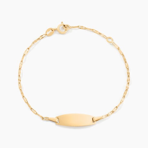 Bracelet Identitée Esmaelle Or Jaune - Bracelets Communion Enfant | Histoire d’Or