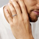 Bague Denys Argent Blanc - Bagues Homme | Histoire d&rsquo;Or