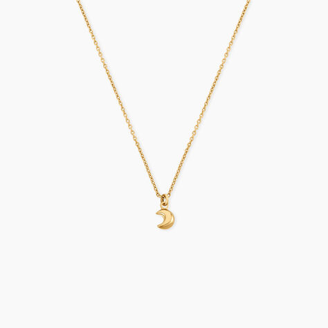 Collier Ma&euml;lia Argent Dor&eacute; A L'Or 750/1000 - Bijoux sans pierre Femme | Histoire d&rsquo;Or