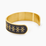 Bracelet Jonc Imagine Gwladys Acier Jaune - Bracelets joncs Femme | Histoire d&rsquo;Or