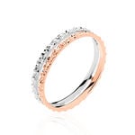 Alliance Hermanne Or Bicolore - Alliances Unisex | Histoire d&rsquo;Or