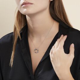 Collier Argent Blanc Ethem Oxydes De Zirconium Spinelles - Colliers Femme | Histoire d’Or
