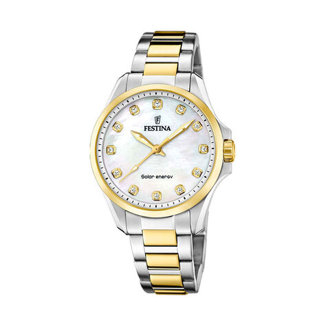 Montre Festina Solar Energy Nacre - Montres Femme | Histoire d’Or
