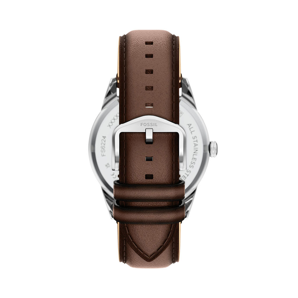 Montre Fossil Pearson Bleu - F&ecirc;te des p&egrave;res Homme | Histoire d&rsquo;Or