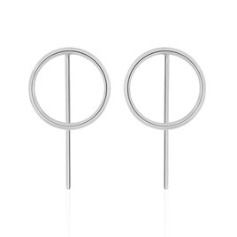 Boucles D'oreilles Pendantes Timie Acier Blanc - Boucles d'oreilles fantaisie Femme | Histoire d’Or