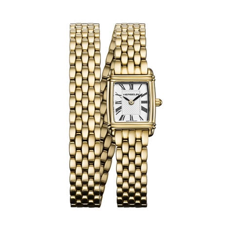 Montre Herbelin Art Deco Mini Argent&eacute; - Montres &eacute;tanches Femme | Histoire d&rsquo;Or