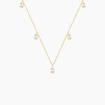 Collier Ivy Acier Jaune Oxyde De Zirconium - Colliers fantaisie Femme | Histoire d&rsquo;Or