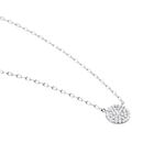 Collier Argent Blanc Turin Oxydes De Zirconium - Colliers fantaisie Femme | Histoire d&rsquo;Or