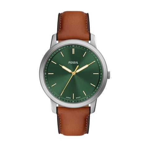 Montre Fossil Minimalist Vert - Montres Homme | Histoire d&rsquo;Or