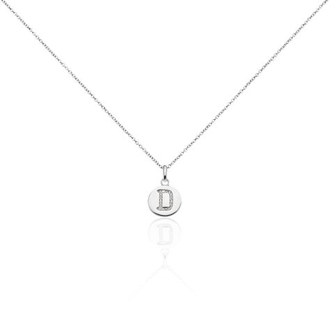 Collier Argent Eugenien Oxydes De Zirconium - Colliers fantaisie Femme | Histoire d’Or