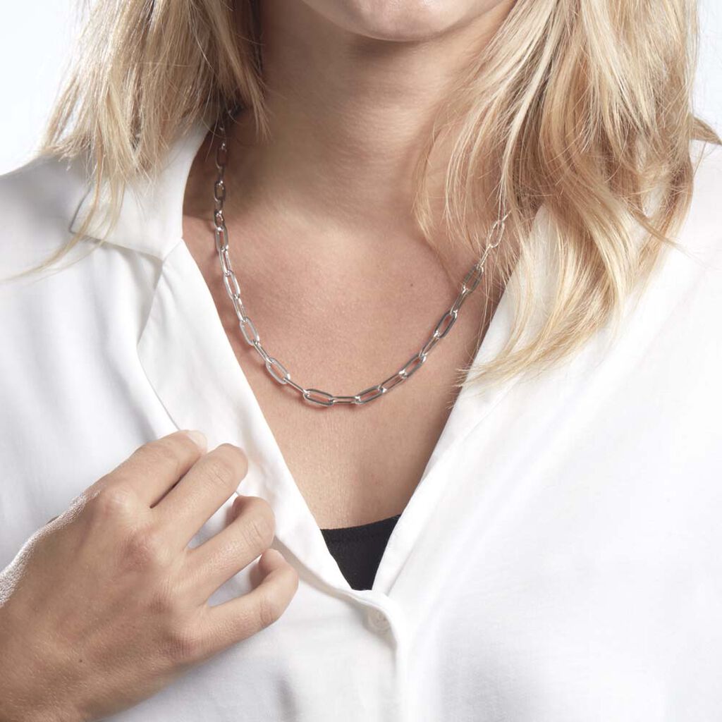 Collier Argent Keziah - Chaines Femme | Histoire d’Or