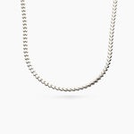 Collier Argent Blanc Barbara - Colliers Femme | Histoire d&rsquo;Or