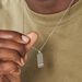 Collier Clement Acier Blanc Oxyde De Zirconium - Colliers fantaisie Homme | Histoire d’Or
