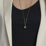 Collier My Bola Acier Jaune Aventurine - Bolas de grossesse Femme | Histoire d&rsquo;Or