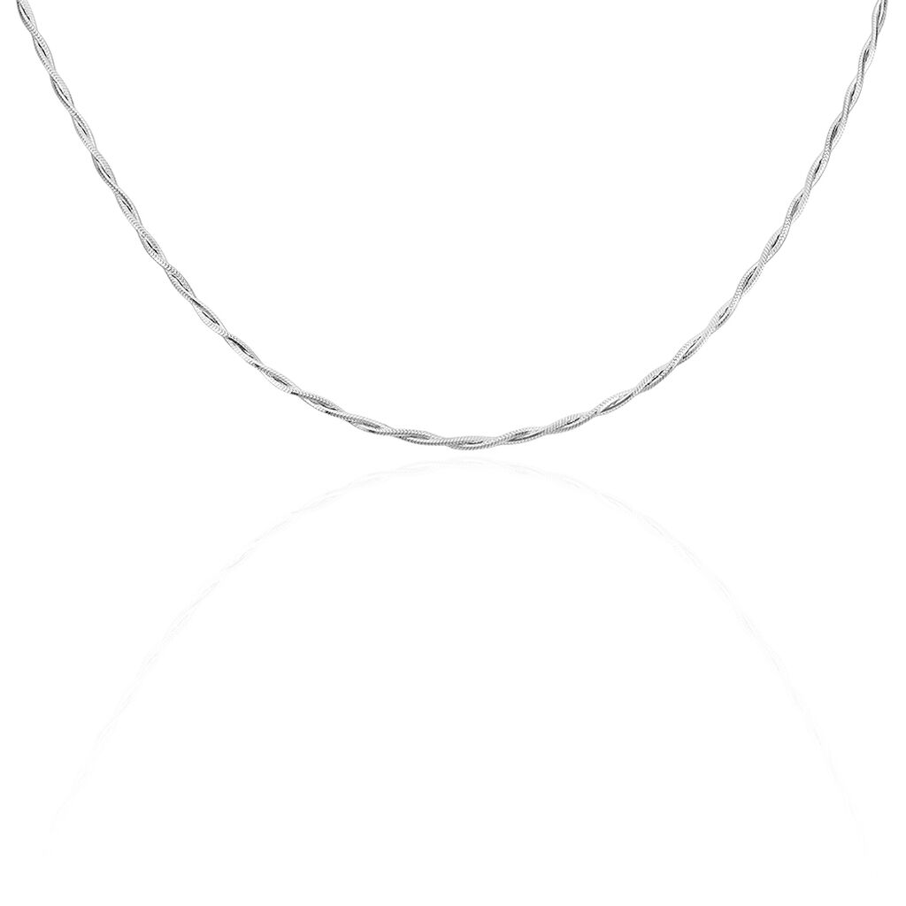 Collier Ciel Argent Blanc - Chaines Femme | Histoire d’Or