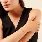 Bracelet Isabel Argent Jaune Oxyde De Zirconium - Bracelets Femme | Histoire d&rsquo;Or
