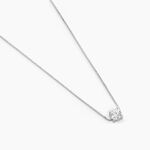 Collier Rio Argent Blanc Oxyde De Zirconium - Colliers fantaisie Femme | Histoire d&rsquo;Or