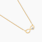 Collier Solemnia Argent Dor&eacute; A L'Or 750/1000 - F&ecirc;te des m&egrave;res Femme | Histoire d&rsquo;Or