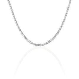 Collier Christine Argent Blanc - Chaines Femme | Histoire d’Or
