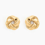Boucles D'oreilles Puces Or Jaune Gauderique - Clous d'oreilles Femme | Histoire d&rsquo;Or