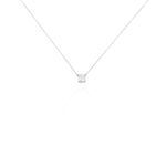 Collier Naziha Or Blanc Oxyde De Zirconium - Colliers Femme | Histoire d&rsquo;Or