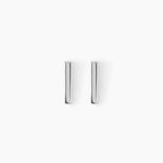 Boucles D'oreilles Puces Birati Argent Blanc - Boucles d'oreilles fantaisie Femme | Histoire d&rsquo;Or