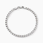 Bracelet Santino Argent Blanc - Bracelets cha&icirc;ne Homme | Histoire d&rsquo;Or