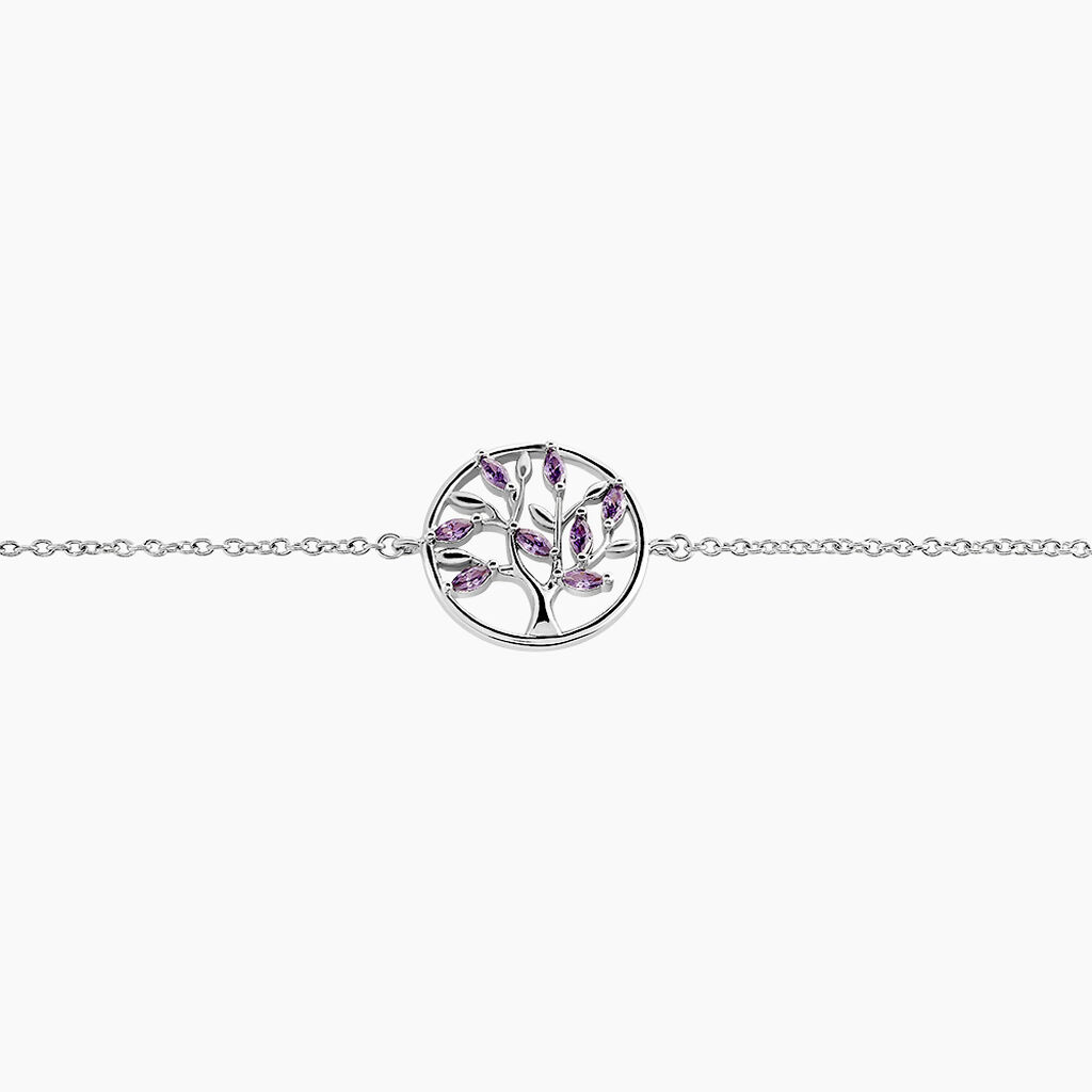 Bracelet Venka Argent Blanc Oxyde De Zirconium - Bracelets Femme | Histoire d’Or
