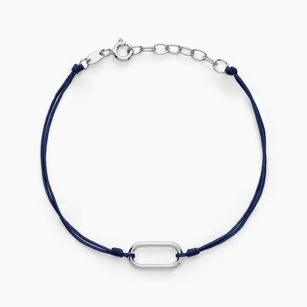Bracelet Infini Pop Argent Blanc - Bracelets cordon Famille | Histoire d&rsquo;Or