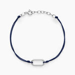 Bracelet Infini Pop Argent Blanc - Bracelets cordon Famille | Histoire d&rsquo;Or