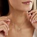 Collier Amy Argent Blanc Oxyde De Zirconium - Colliers fantaisie Femme | Histoire d’Or