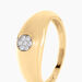 Bague Georgios Or Jaune Diamant - Bagues avec pierre Femme | Histoire d’Or